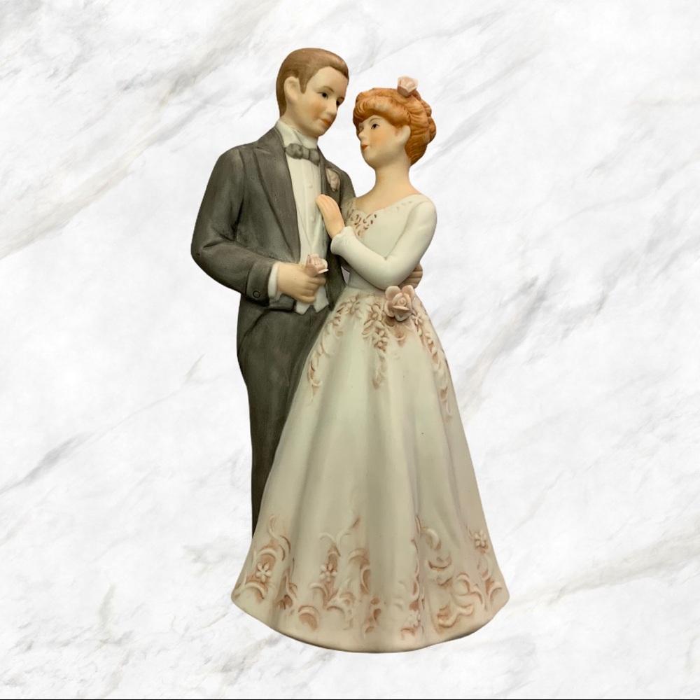 Vintage | Enesco Figurines "On The Day We Were Wed”